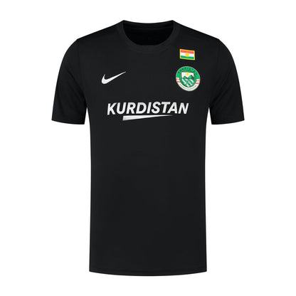 Kurdistan Trikot – Schwarz mit Flagge & Wappen