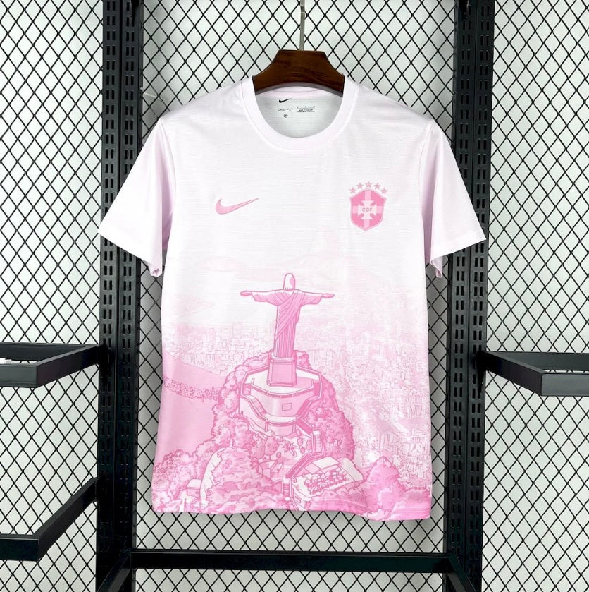 25/26 Brasilien Jesus Rosa und Weiß