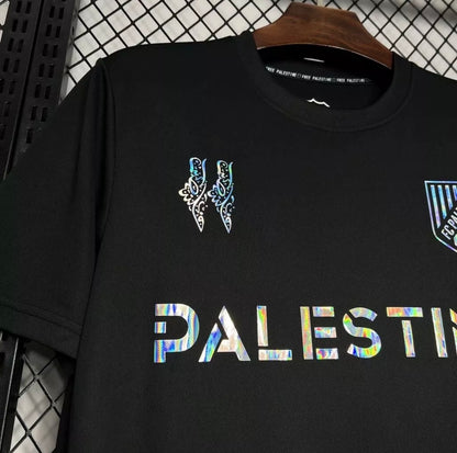 Palästina Trikot Schwarz 2024-2025