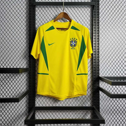 2002 Retro Brazil Trikot Home