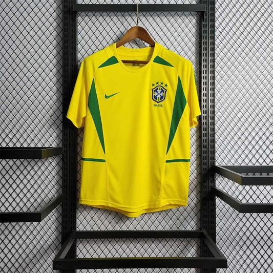 2002 Retro Brazil Trikot Home