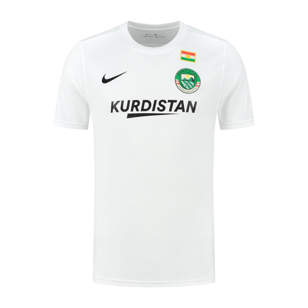 Kurdistan Trikot – Weiß mit Flagge & Wappen”